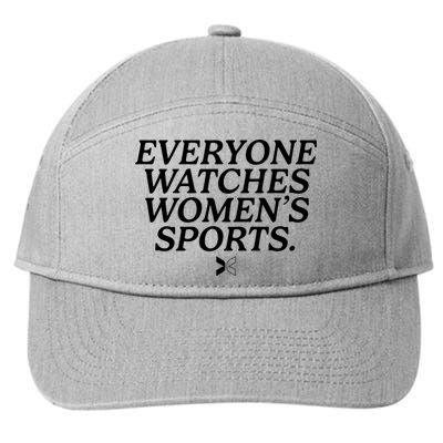 Everyone Watches Womens Sports 7-Panel Snapback Hat