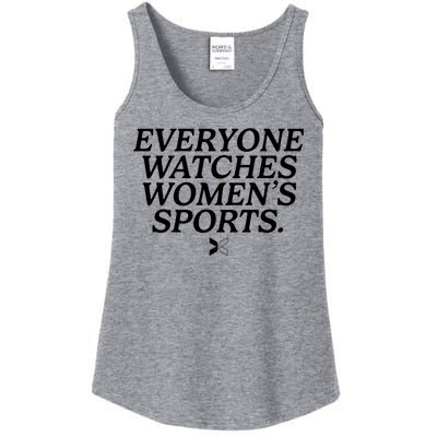 Everyone Watches Womens Sports Ladies Essential Tank