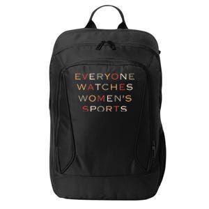 Everyone Watches Women Sports City Backpack