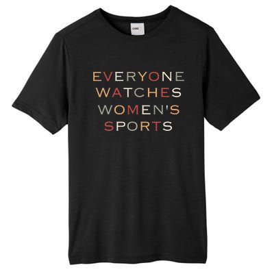 Everyone Watches Women Sports Tall Fusion ChromaSoft Performance T-Shirt