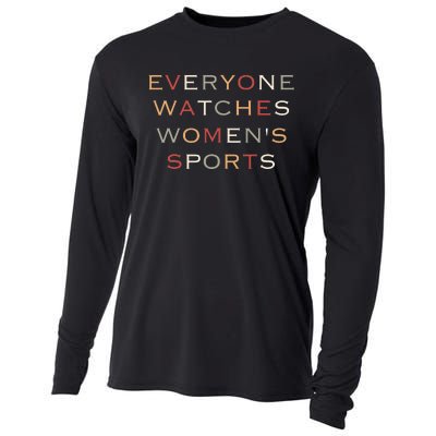 Everyone Watches Women Sports Cooling Performance Long Sleeve Crew