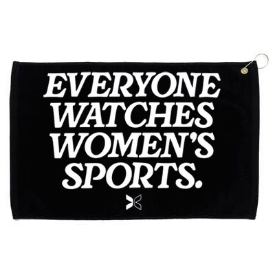 Everyone Watches Women Sports Grommeted Golf Towel