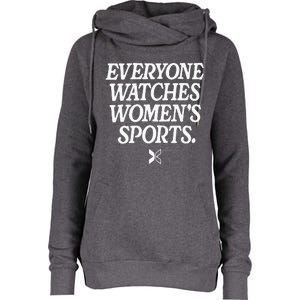 Everyone Watches Wo Sports Womens Funnel Neck Pullover Hood