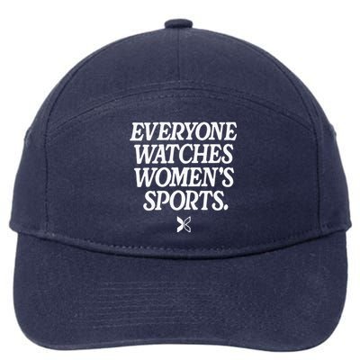 Everyone Watches Wo Sports 7-Panel Snapback Hat