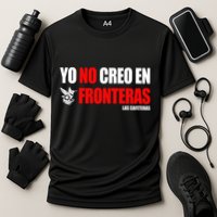 Ellison Wear Yo No Creo En Fronteras Cooling Performance Crew T-Shirt