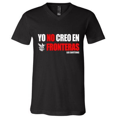 Ellison Wear Yo No Creo En Fronteras V-Neck T-Shirt