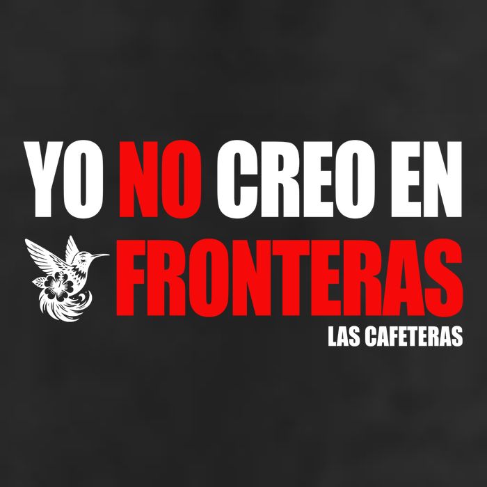 Ellison Wear Yo No Creo En Fronteras Adult Drive Performance Visor