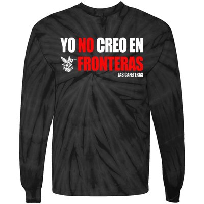 Ellison Wear Yo No Creo En Fronteras Tie-Dye Long Sleeve Shirt