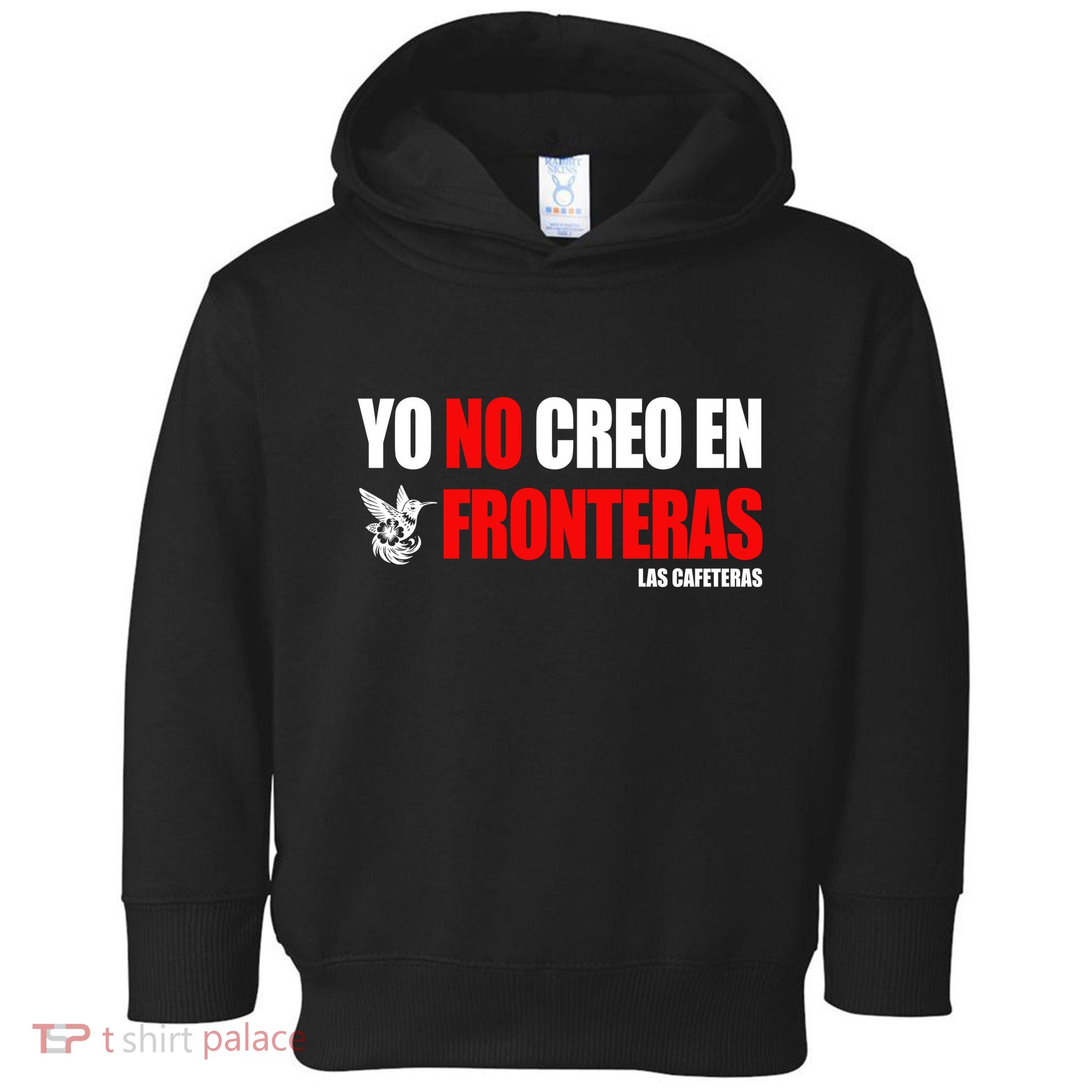 Ellison Wear Yo No Creo En Fronteras Toddler Hoodie
