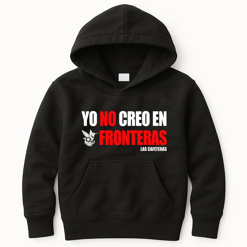 Ellison Wear Yo No Creo En Fronteras Kids Hoodie