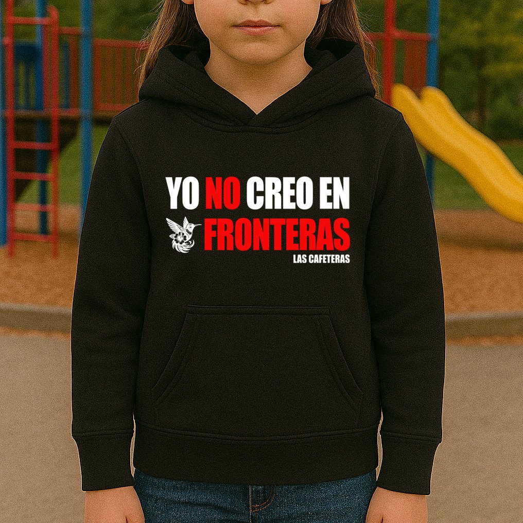 Ellison Wear Yo No Creo En Fronteras Kids Hoodie