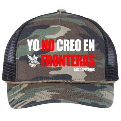 Ellison Wear Yo No Creo En Fronteras Retro Rope Trucker Hat Cap