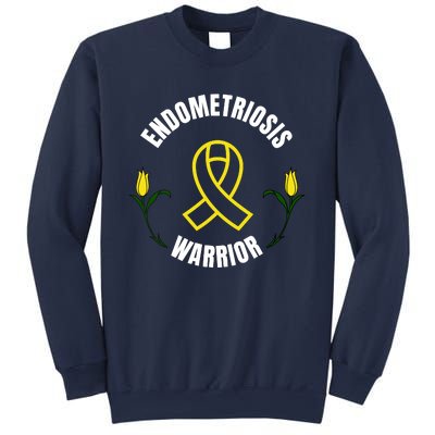 Endometriosis Warrior Yellow Ribbon Sweatshirt