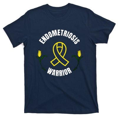 Endometriosis Warrior Yellow Ribbon T-Shirt