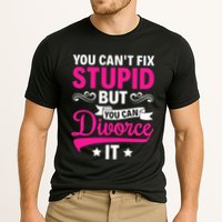 Ex Wife You Cant Fix Stupid But You Can Divorce It Cooling Performance Crew T-Shirt