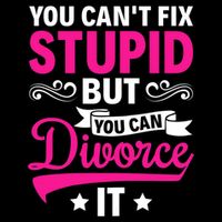 Ex Wife You Cant Fix Stupid But You Can Divorce It Youth Performance Sprint T-Shirt