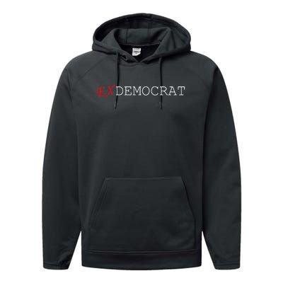 Ex Democrat Performance Fleece Hoodie