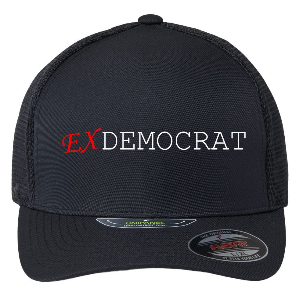 Ex Democrat Flexfit Unipanel Trucker Cap