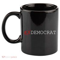 Ex Democrat 11oz C Handle Ceramic Mug