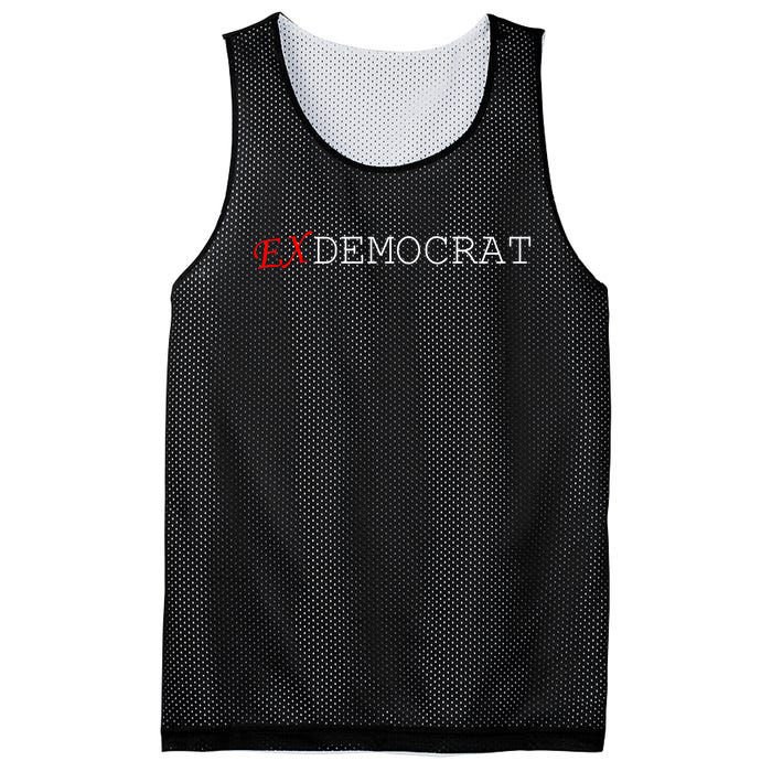 Ex Democrat Mesh Reversible Basketball Jersey Tank