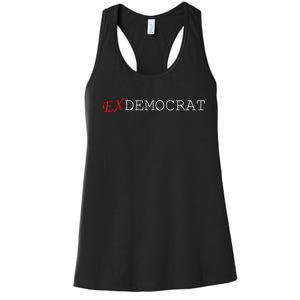 Ex Democrat Women's Racerback Tank