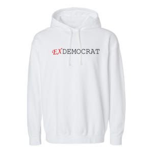 Ex Democrat Garment-Dyed Fleece Hoodie