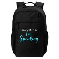 Excuse Me I'm Speaking Kamala Harris Quote Vice President Debate  Backpack