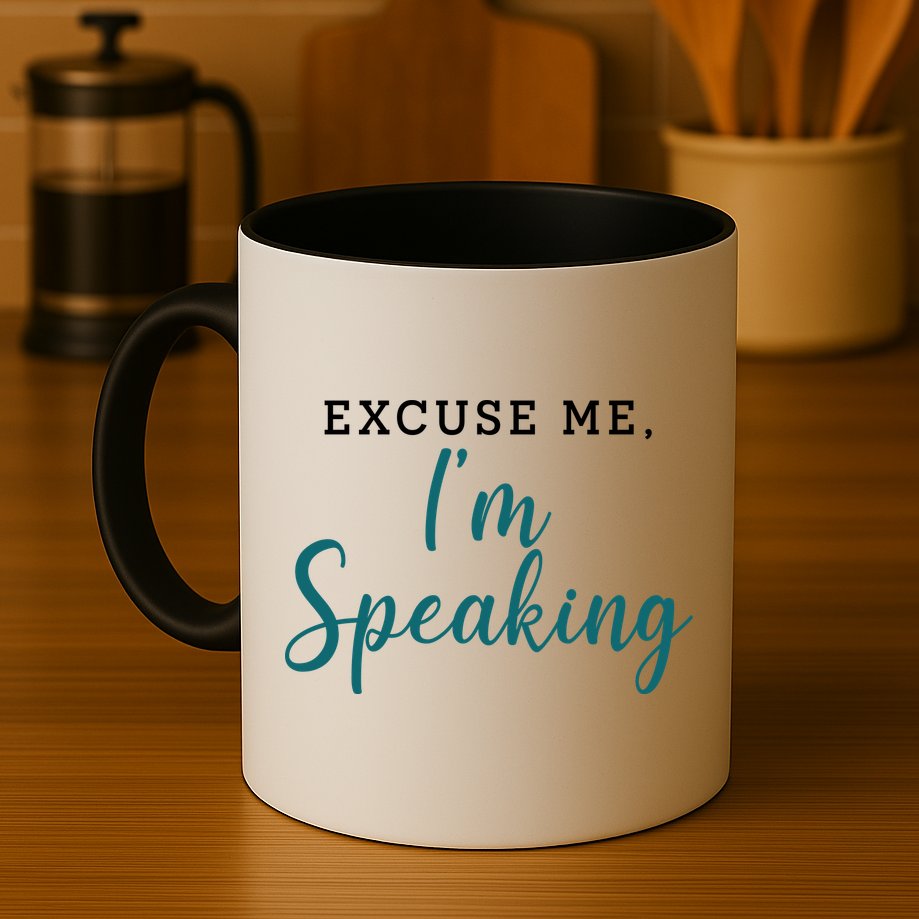 Excuse Me I'm Speaking Kamala Harris Quote Vice President Debate  Mug