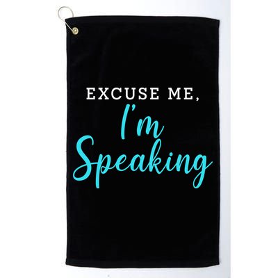 Excuse Me I'm Speaking Kamala Harris Quote Vice President Debate  Golf Towel