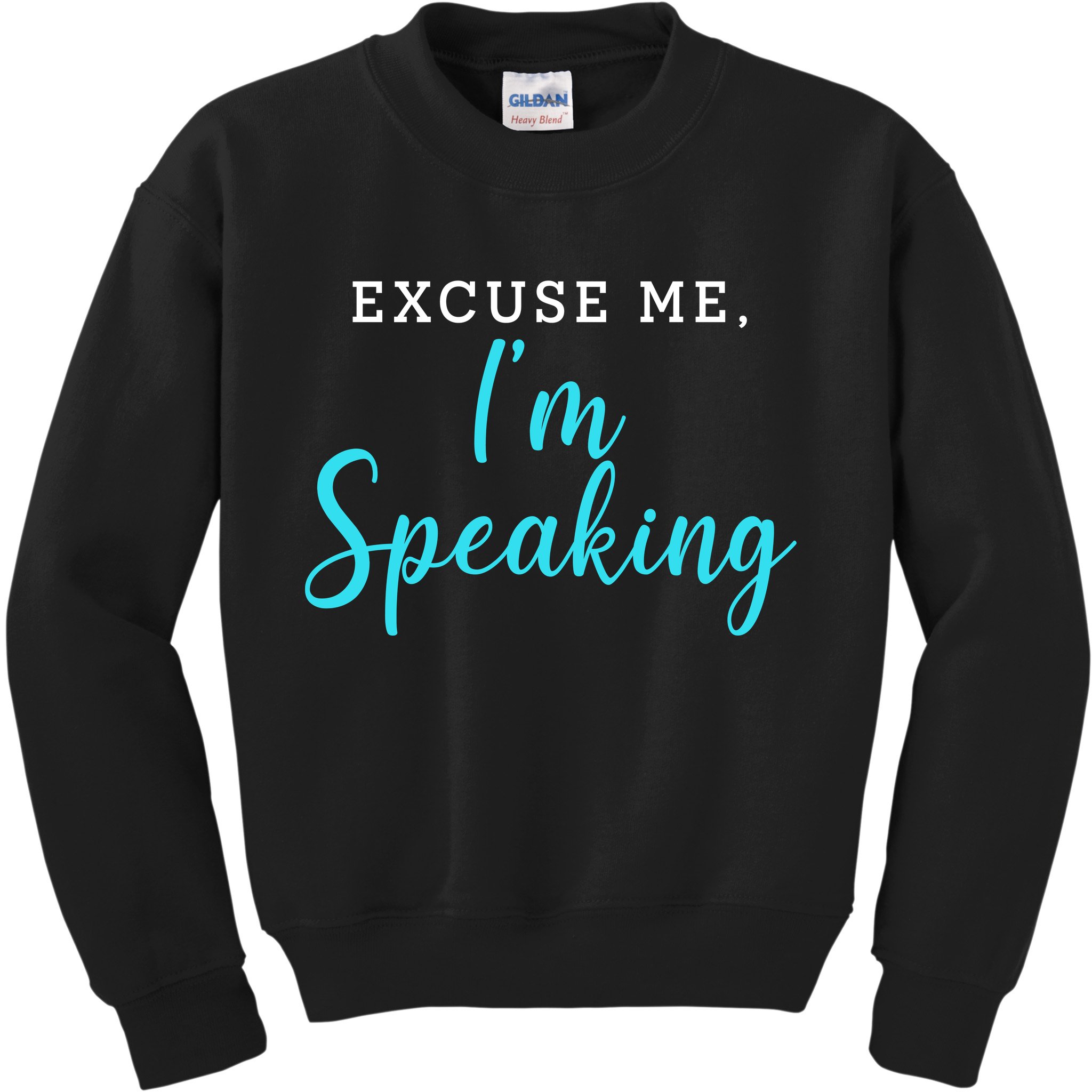 Excuse Me I'm Speaking Kamala Harris Quote Vice President Debate  Kids Sweatshirt