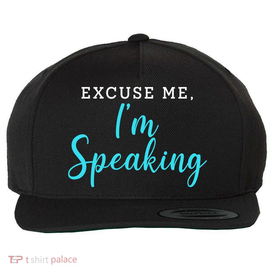 Excuse Me I'm Speaking Kamala Harris Quote Vice President Debate  Wool Snapback Cap