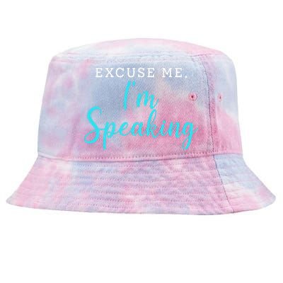 Excuse Me I'm Speaking Kamala Harris Quote Vice President Debate  Tie-Dyed Bucket Hat