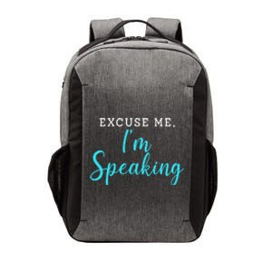 Excuse Me I'm Speaking Kamala Harris Quote Vice President Debate  Vector Backpack