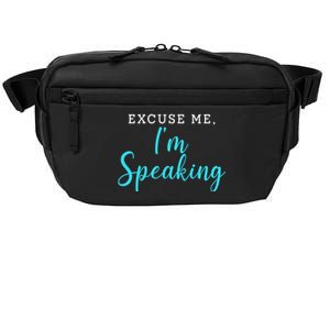 Excuse Me I'm Speaking Kamala Harris Quote Vice President Debate  Crossbody Pack