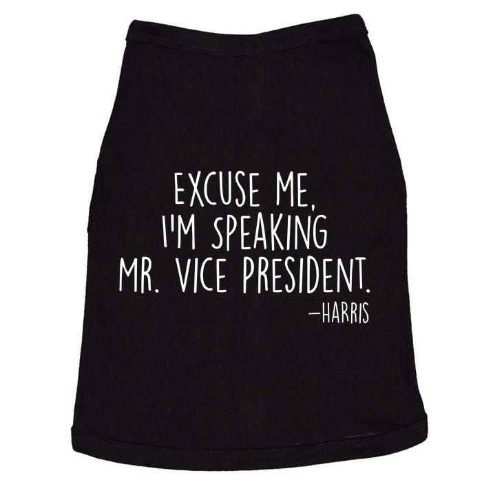 Excuse Me I'm Speaking Mr Vice President Kamala Harris Debate Doggie Tank