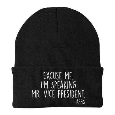 Excuse Me I'm Speaking Mr Vice President Kamala Harris Debate Beanie