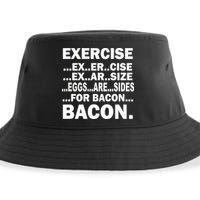Exercise Eggs Are Sides For Bacon Sustainable Bucket Hat