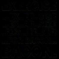 Exercise Eggs Are Sides For Bacon 16oz Travel Tumbler