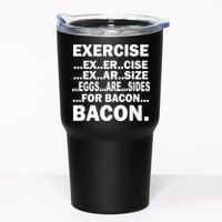 Exercise Eggs Are Sides For Bacon Tumbler