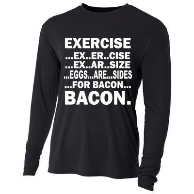 Exercise Eggs Are Sides For Bacon Cooling Performance Long Sleeve Crew