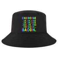 Exercise Eggs Are Sides For Bacon Tie Dye Cool Comfort Performance Bucket Hat