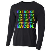 Exercise Eggs Are Sides For Bacon Tie Dye Cooling Performance Long Sleeve Crew