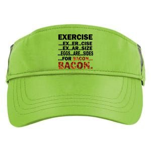 Exercise For Bacon Camouflage Adult Drive Performance Visor