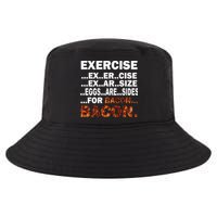 Exercise For Bacon Camouflage Cool Comfort Performance Bucket Hat