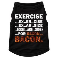 Exercise For Bacon Camouflage Doggie Tank