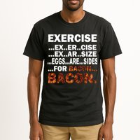Exercise For Bacon Camouflage Tall T-Shirt