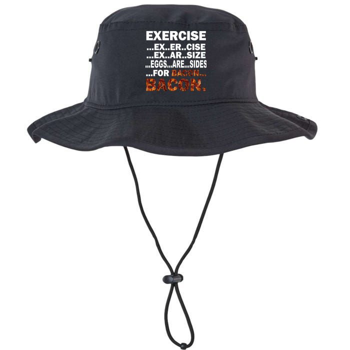 Exercise For Bacon Camouflage Bucket Hat