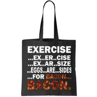 Exercise For Bacon Camouflage Bag