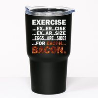 Exercise For Bacon Camouflage Tumbler