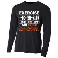 Exercise For Bacon Camouflage Cooling Performance Long Sleeve Crew